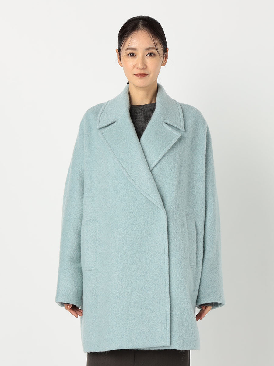 [購入]モヘアシャギーコート