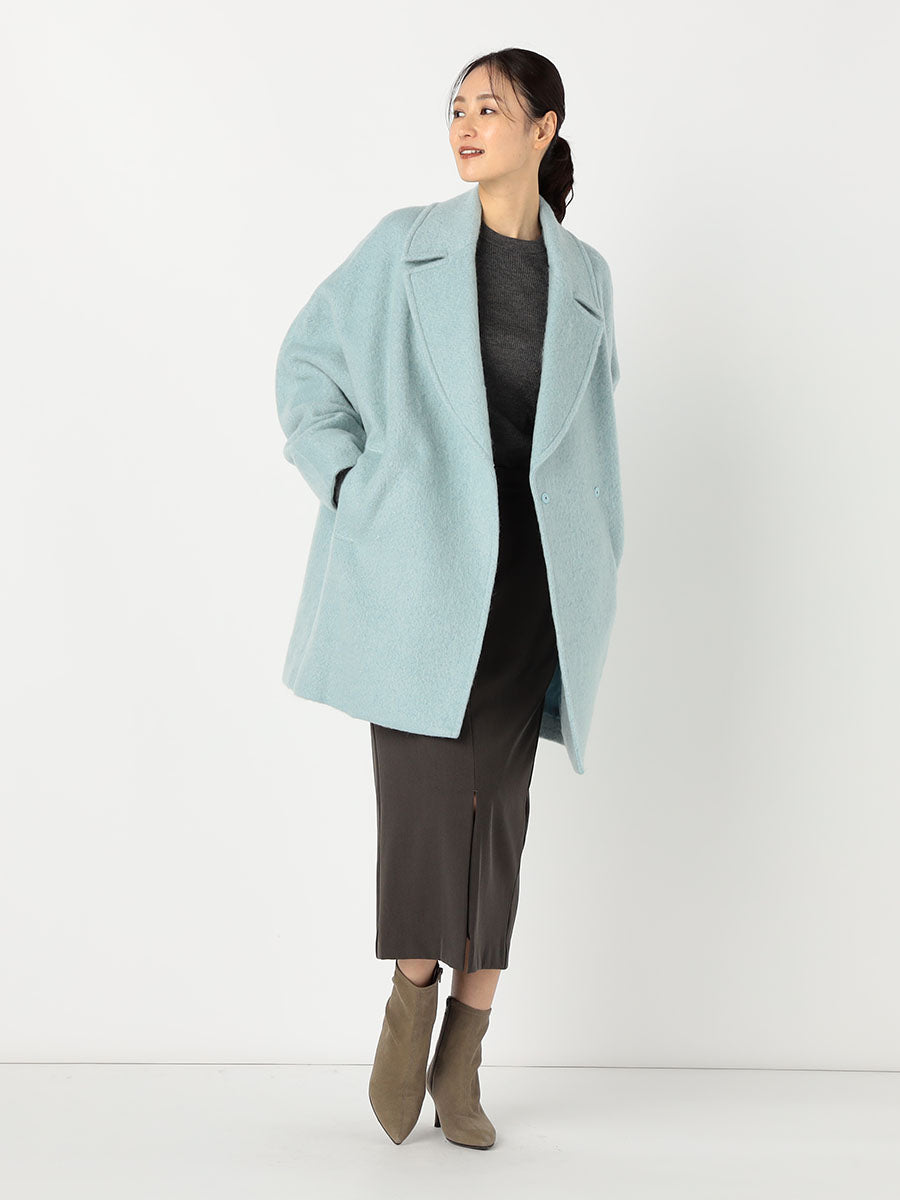 [購入]モヘアシャギーコート