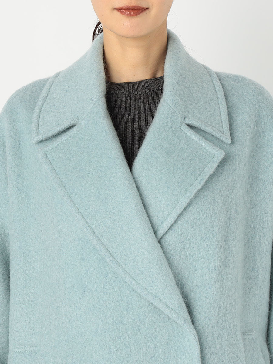 [購入]モヘアシャギーコート