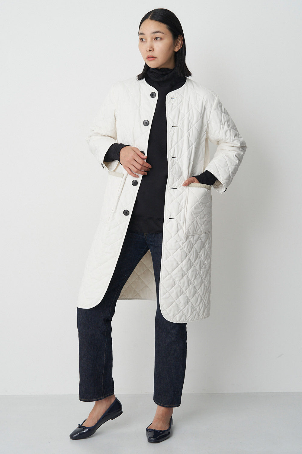 [購入]キルティングコート-Unisex