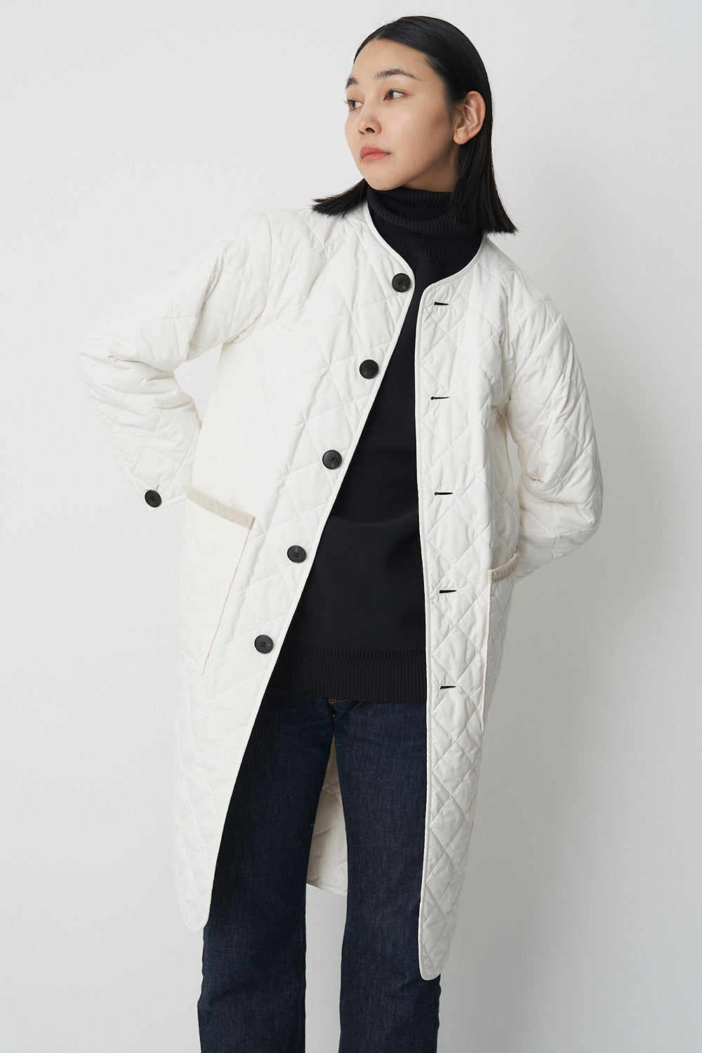 [購入]キルティングコート-Unisex