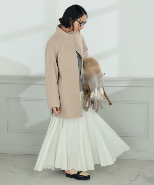 [購入]PONTETORTO スタンドカラーコート