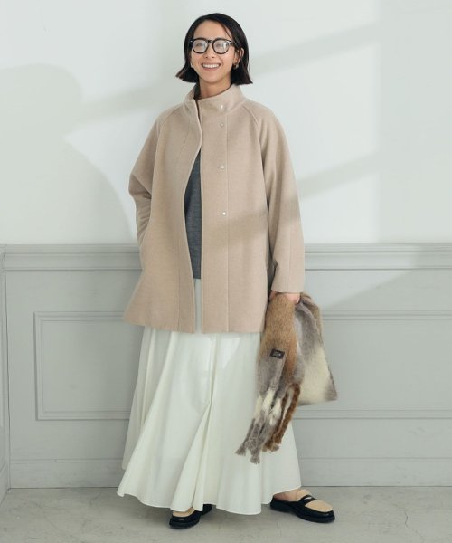 [購入]PONTETORTO スタンドカラーコート