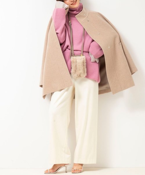 [購入]PONTETORTO スタンドカラーコート