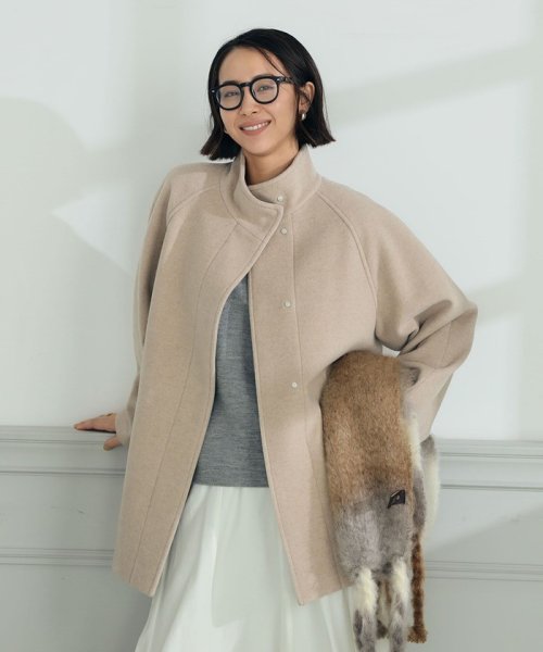 [購入]PONTETORTO スタンドカラーコート