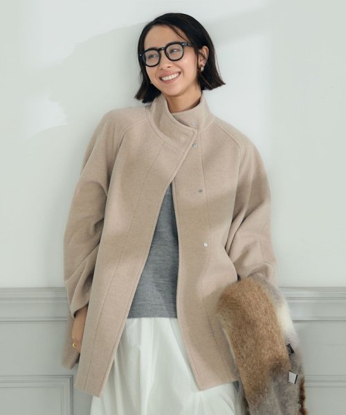 [購入]PONTETORTO スタンドカラーコート