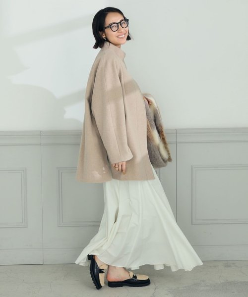 [購入]PONTETORTO スタンドカラーコート