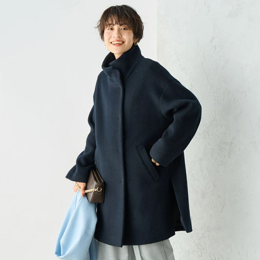 [購入]ショートビーバースタンドコート 24AW