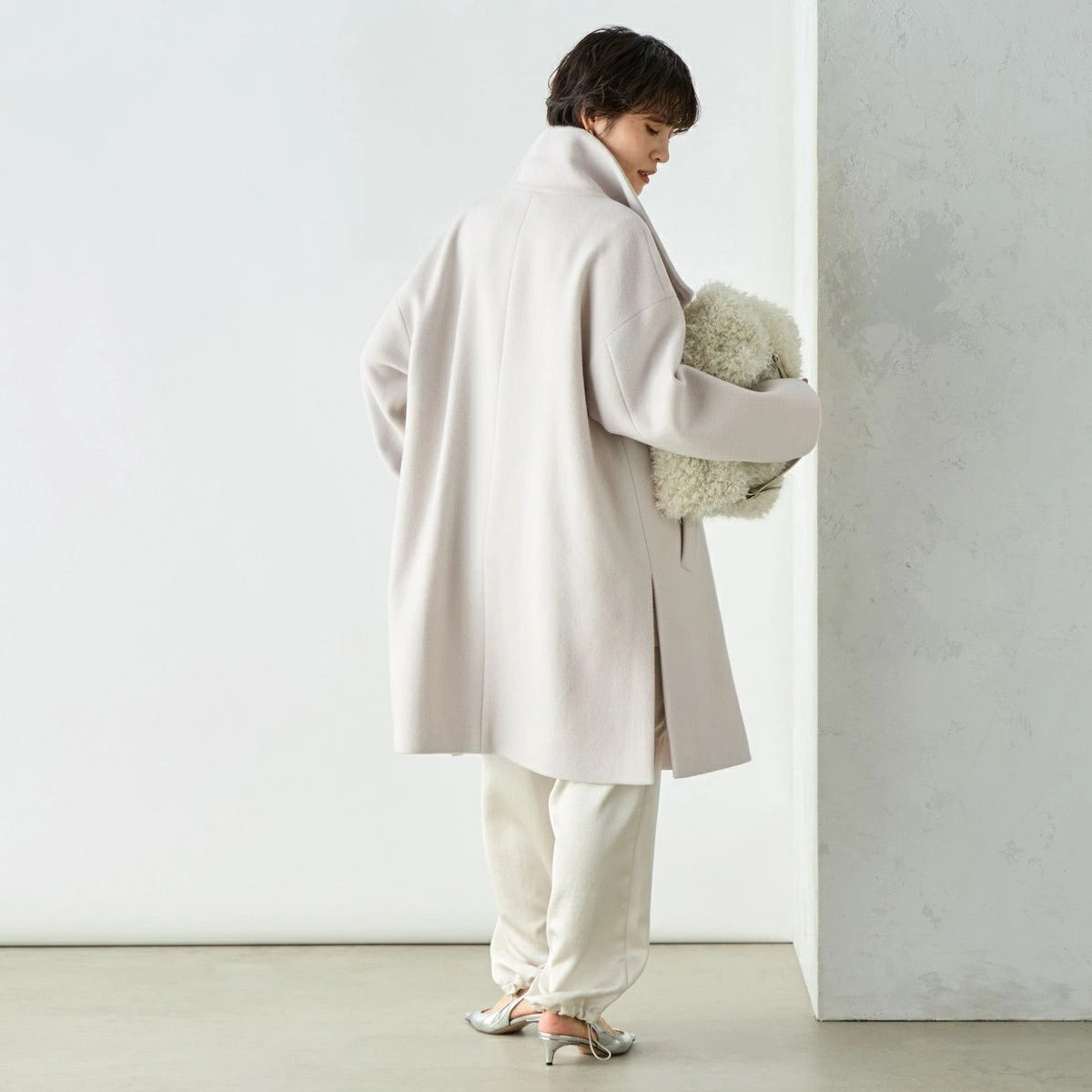 [購入]ショートビーバースタンドコート 24AW