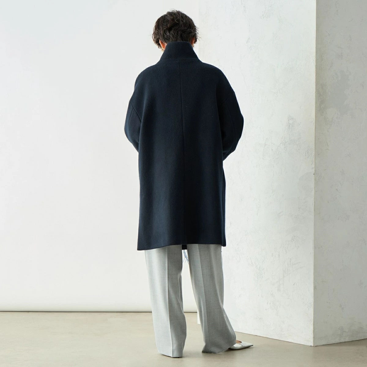 [購入]ショートビーバースタンドコート 24AW