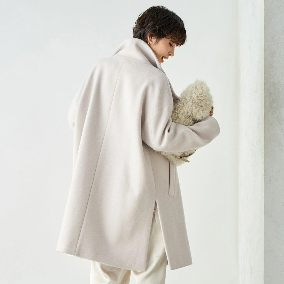 [購入]ショートビーバースタンドコート 24AW