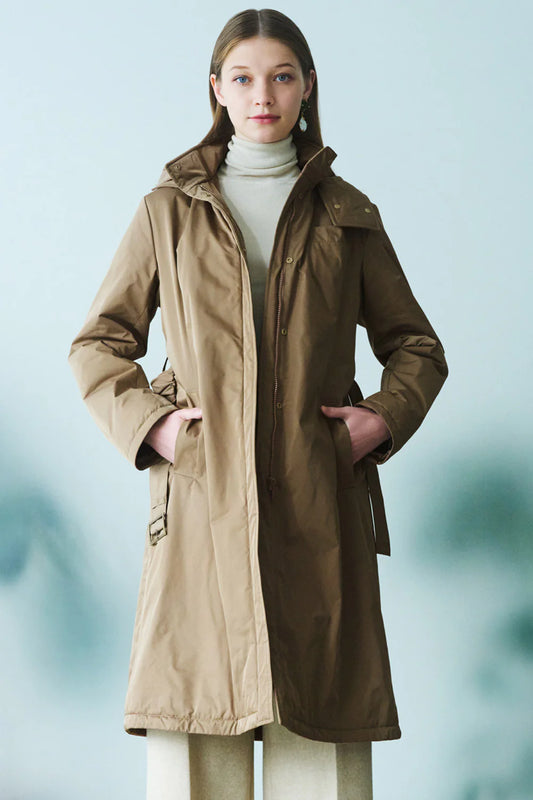 [購入]ウエストマークパーカーコート