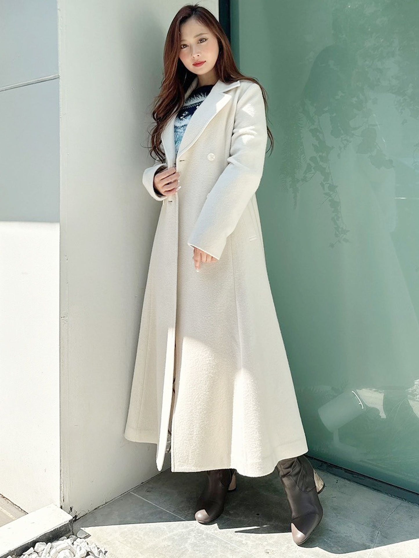 [購入]フィットアンドフレアコート