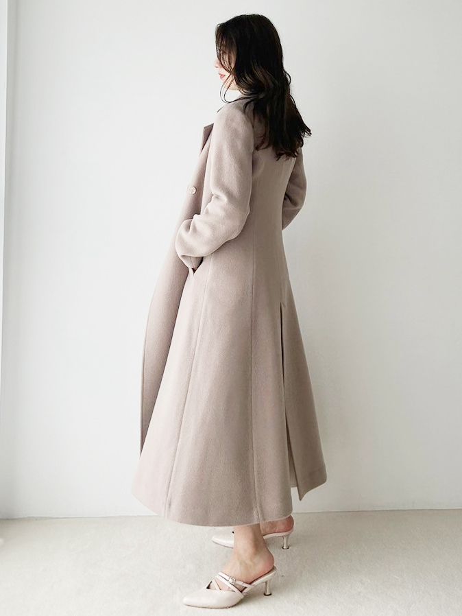 [購入]フィットアンドフレアコート