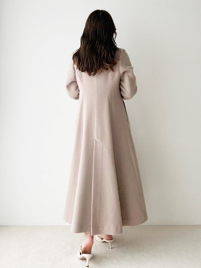 [購入]フィットアンドフレアコート