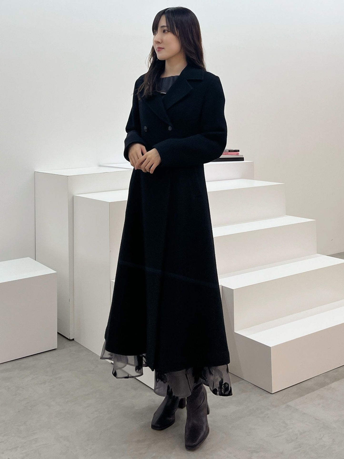 [購入]フィットアンドフレアコート