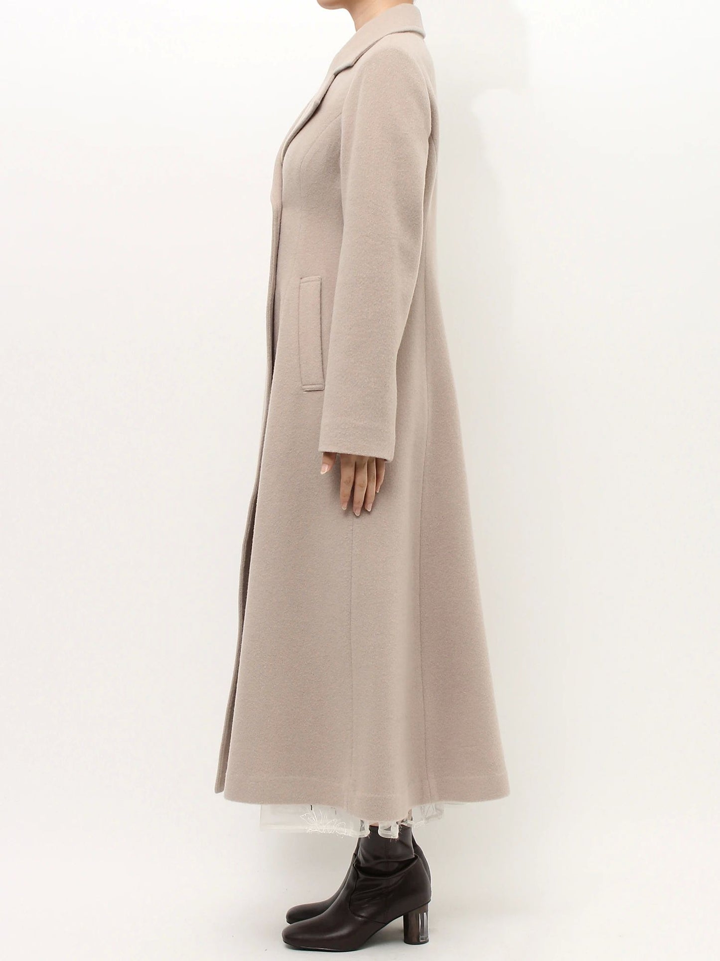 [購入]フィットアンドフレアコート