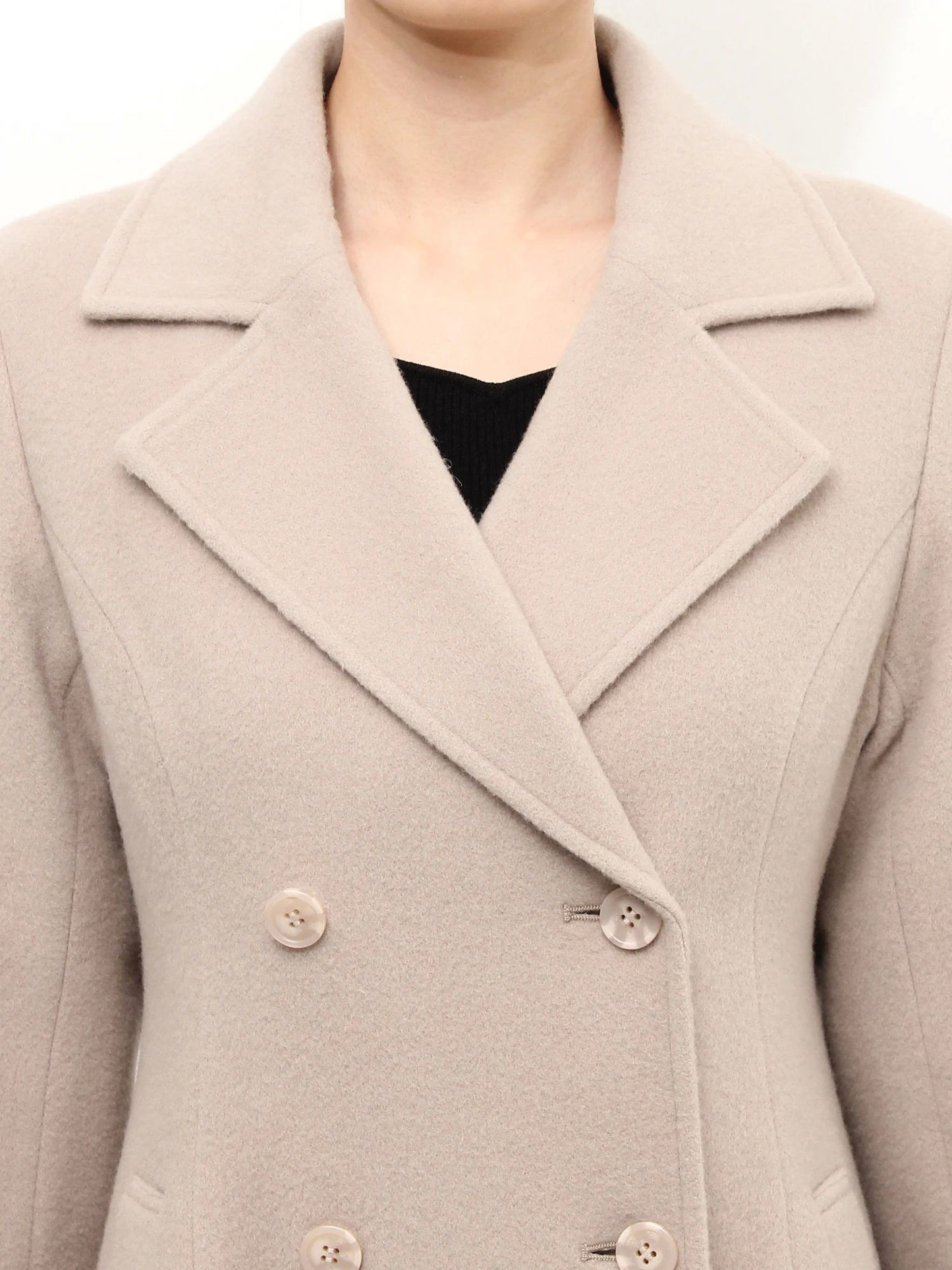 [購入]フィットアンドフレアコート