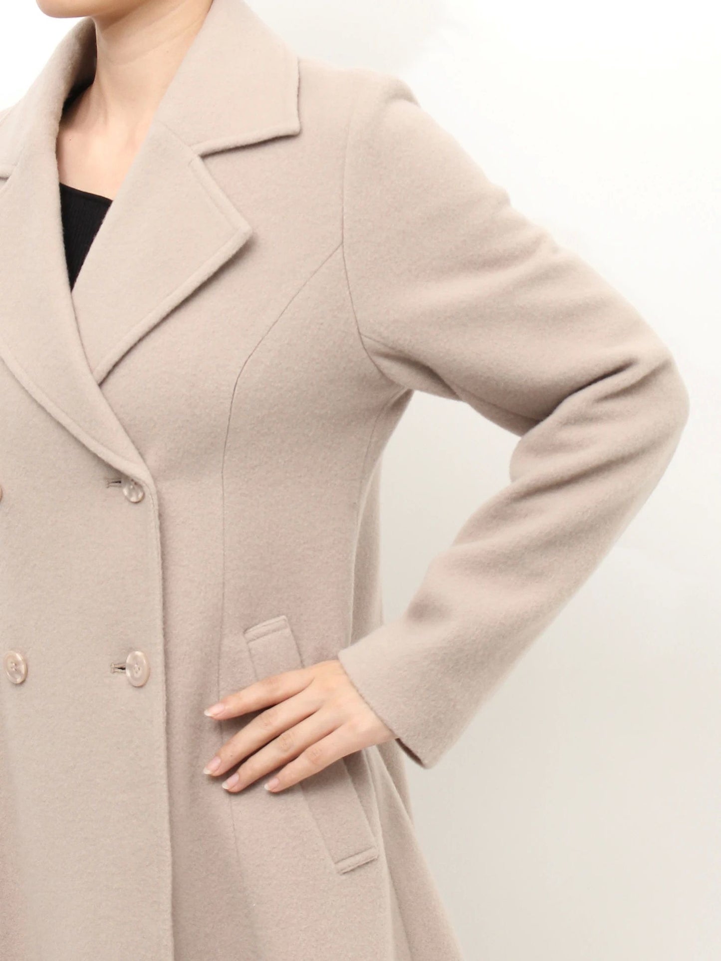 [購入]フィットアンドフレアコート