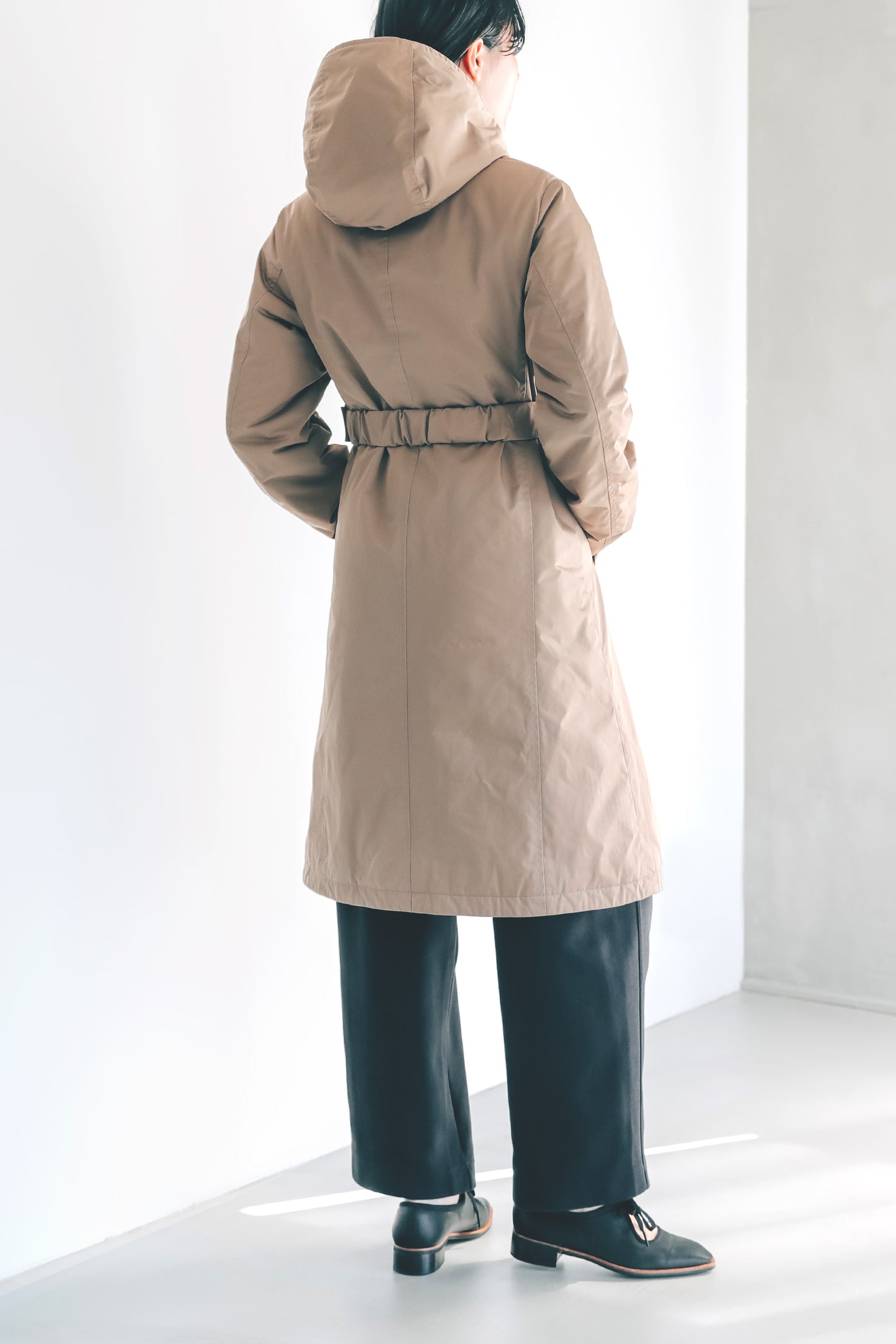 [購入]ウエストマークパーカーコート