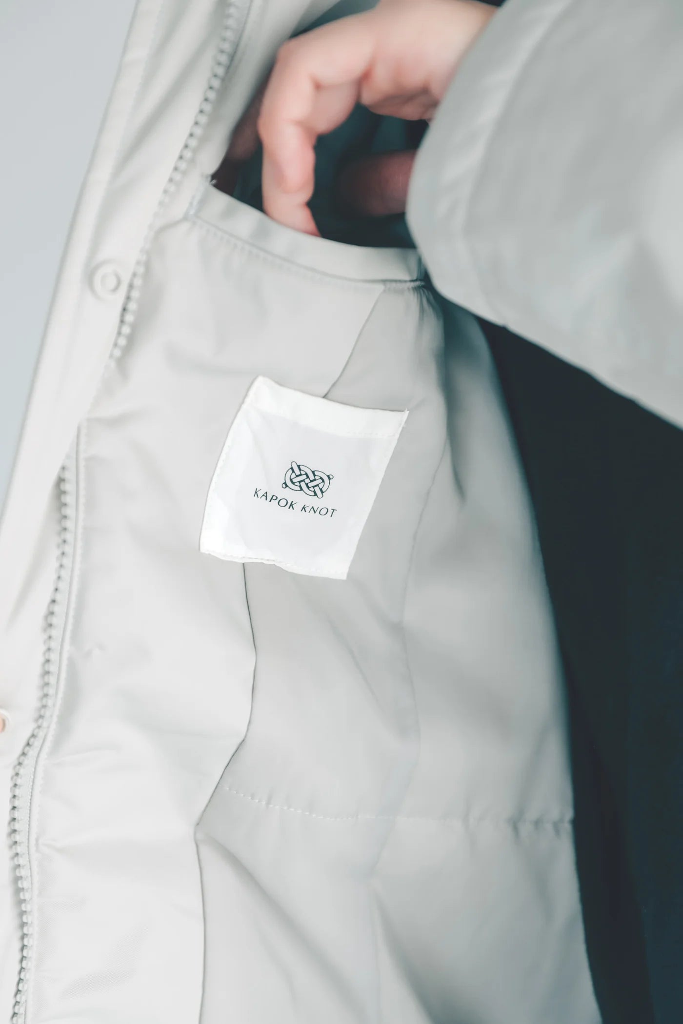 [購入]ウエストマークパーカーコート