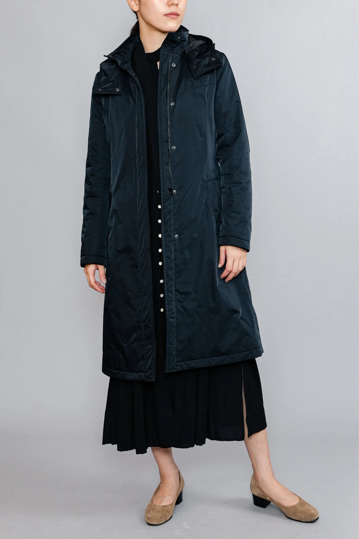 [購入]ウエストマークパーカーコート