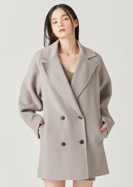 [購入]ウールリバーミドルコート