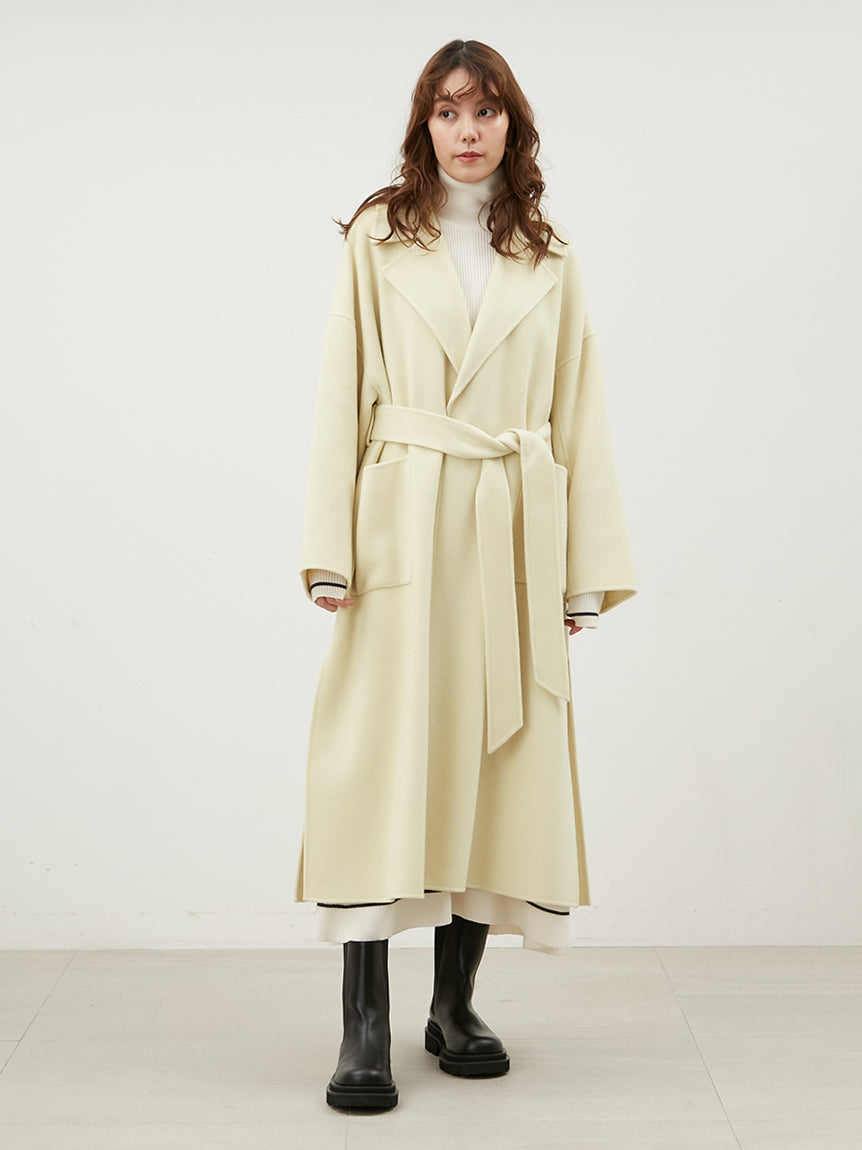 [購入]ウールロングコート