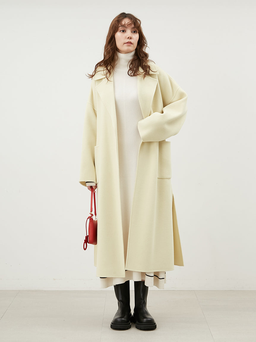 [購入]ウールロングコート