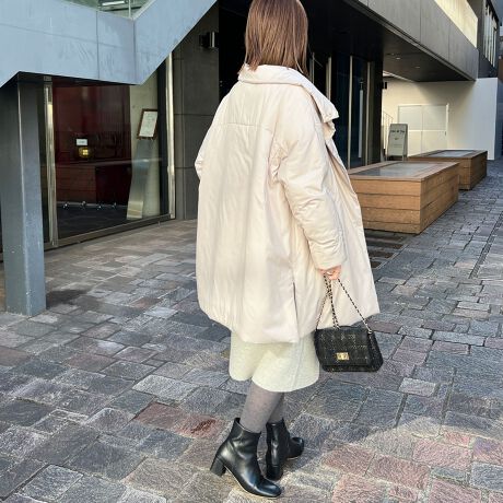 [購入]蓄熱機能中綿 撥水スタンドコート