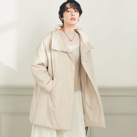 [購入]蓄熱機能中綿 撥水スタンドコート