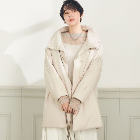 [購入]蓄熱機能中綿 撥水スタンドコート