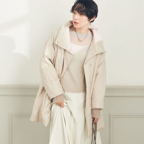 [購入]蓄熱機能中綿 撥水スタンドコート