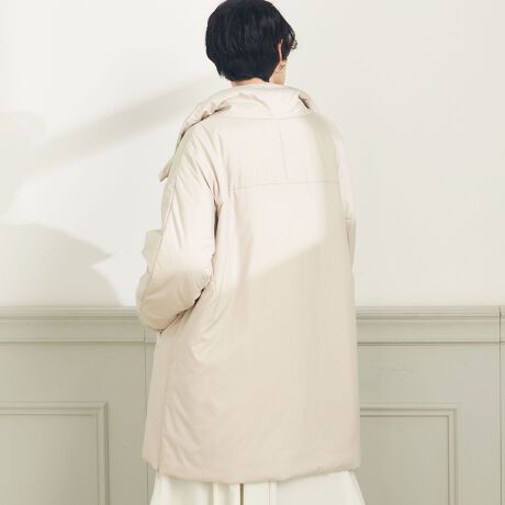 [購入]蓄熱機能中綿 撥水スタンドコート