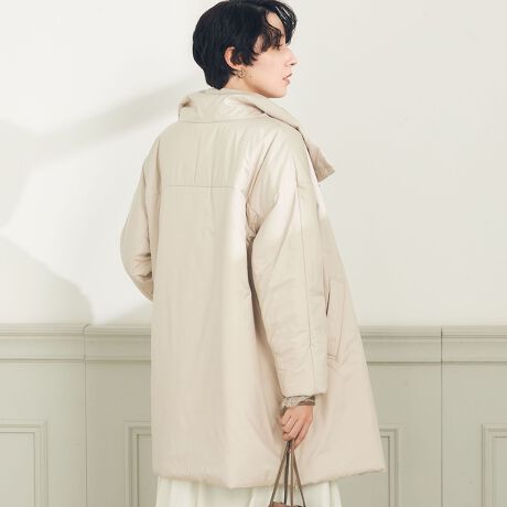 [購入]蓄熱機能中綿 撥水スタンドコート