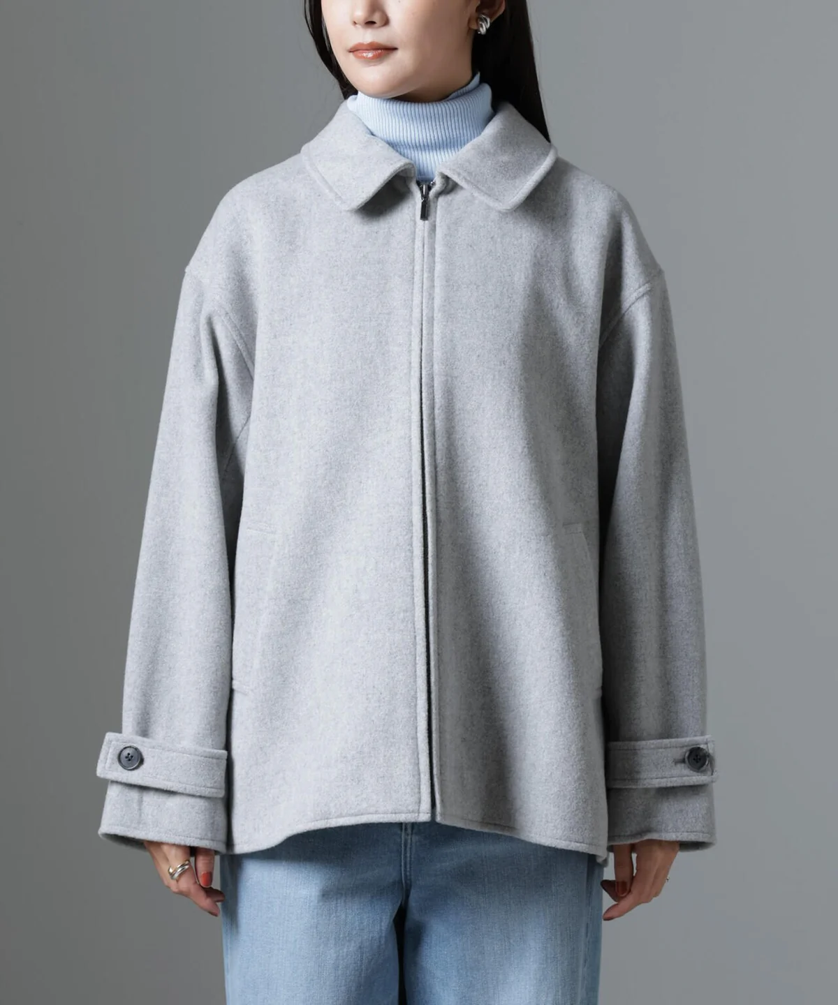 [購入]ZIPミドルコート